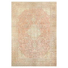 Fine & Beautiful Antique Palace Size Persian Tabriz Carpet. Size: 18 ft x 25 ft