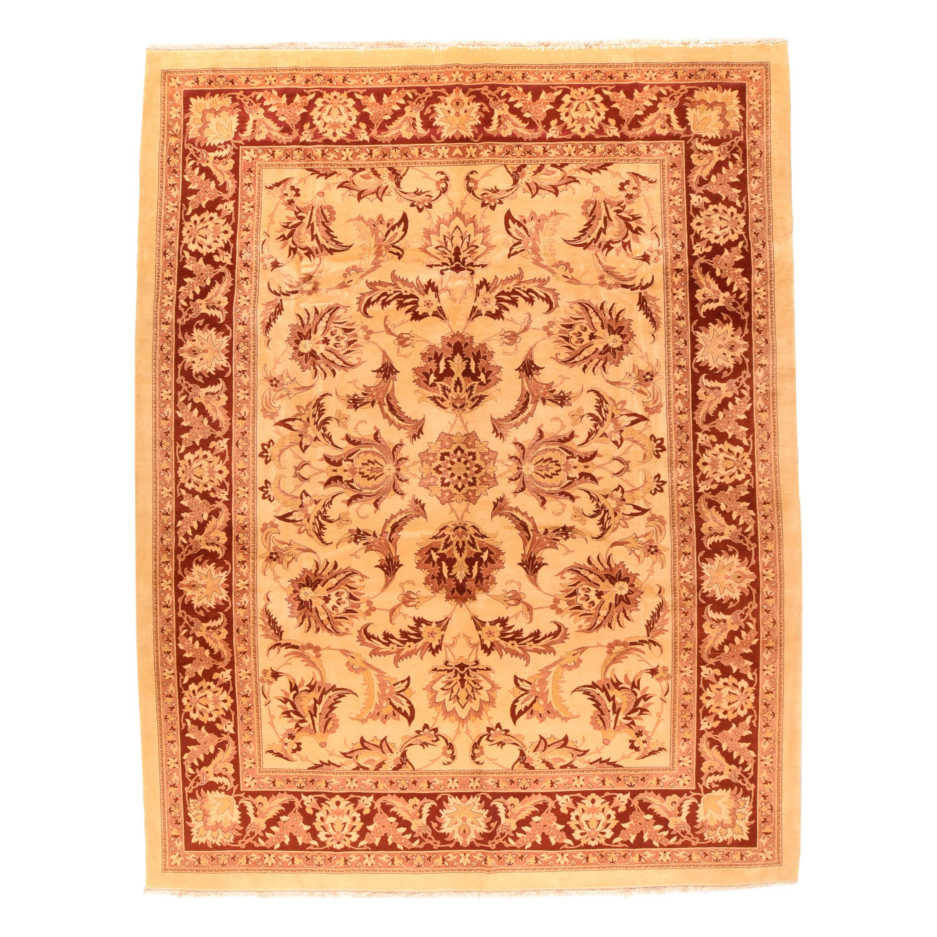 Modern Paki Peshawar Rug For Sale at 1stDibs