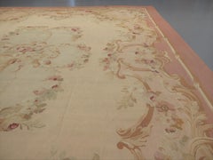 Tapis d'Aubusson de la Belle Epoque