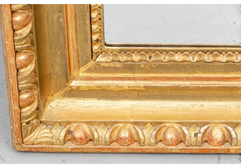 19th Century Fine Biedermeier Austrian Lime Wood Mirror