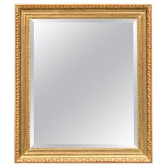 Fine Biedermeier Austrian Lime Wood Mirror