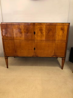 Fine Biedermeier Two-Drawer Commode