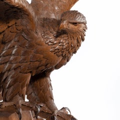 A Fine ‘Black Forest’ Walnut Eagle