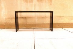 Fine Black Lacquer Console Table