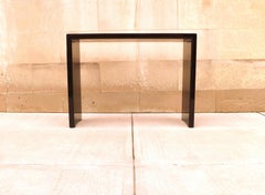 Fine Black Lacquer Console Table