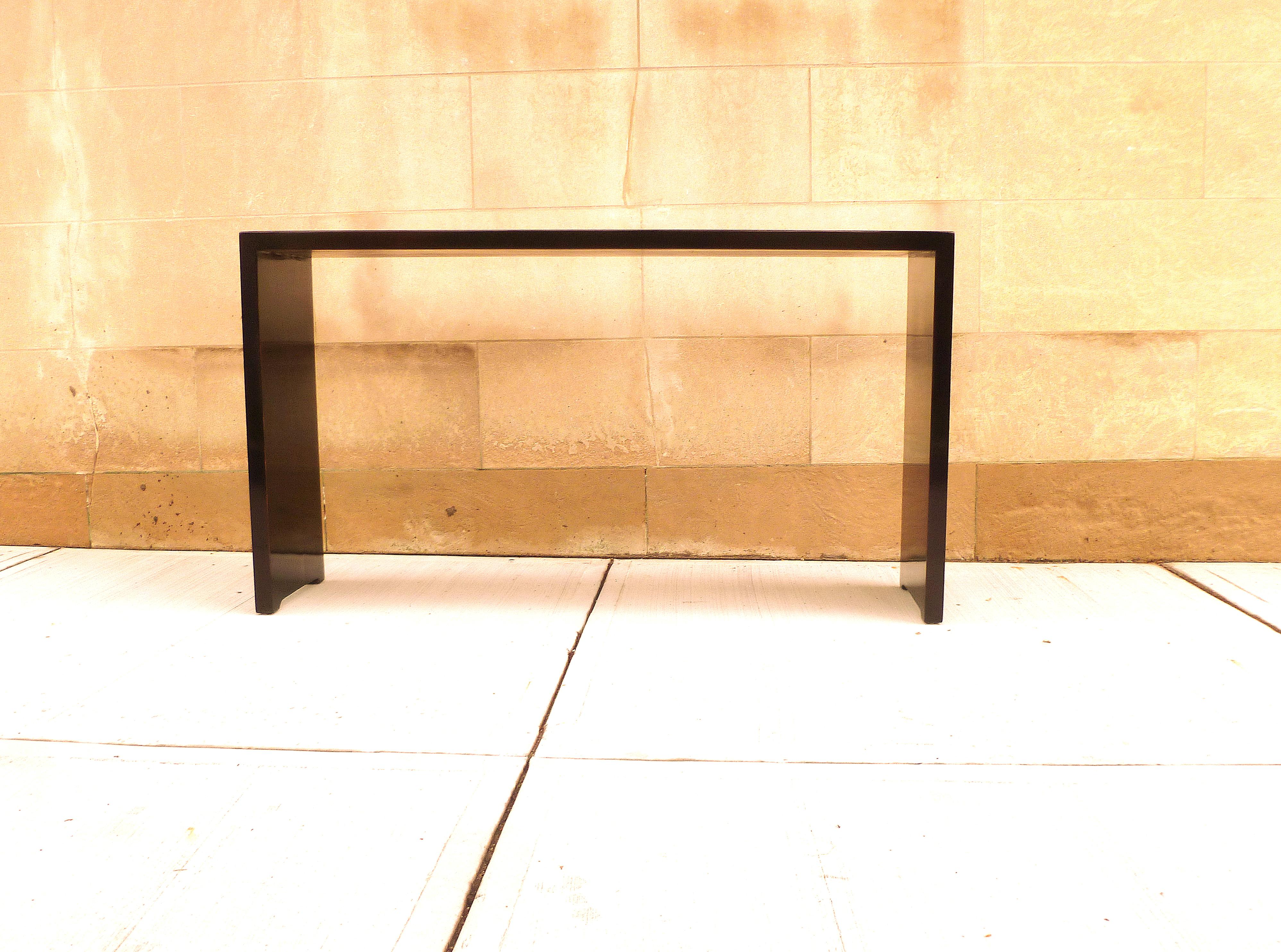 Ming Fine Black Lacquer Console Table