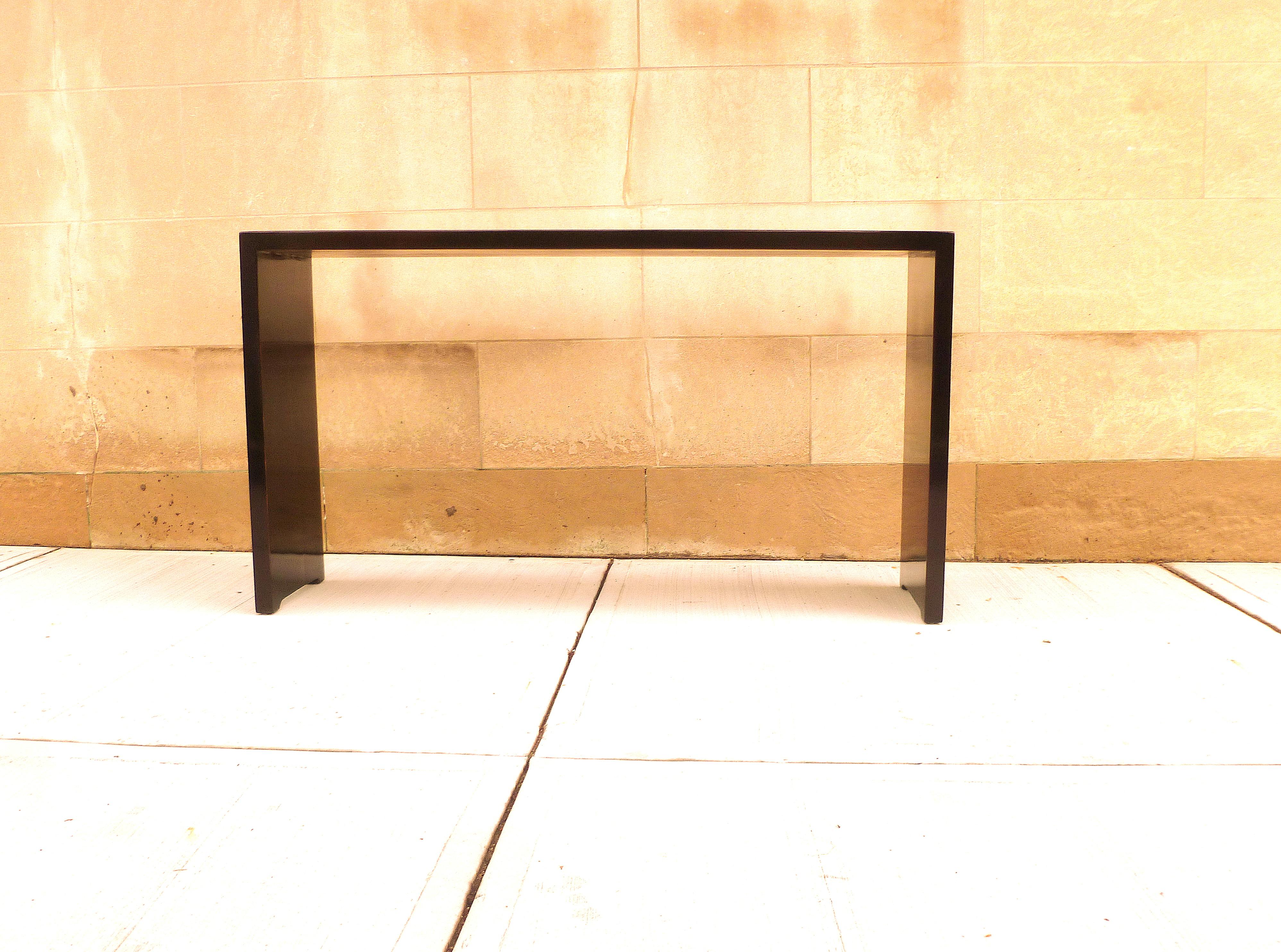 Ming Fine Black Lacquer Console Table
