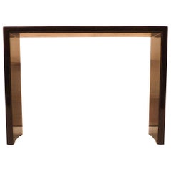 Fine Black Lacquer Console Table