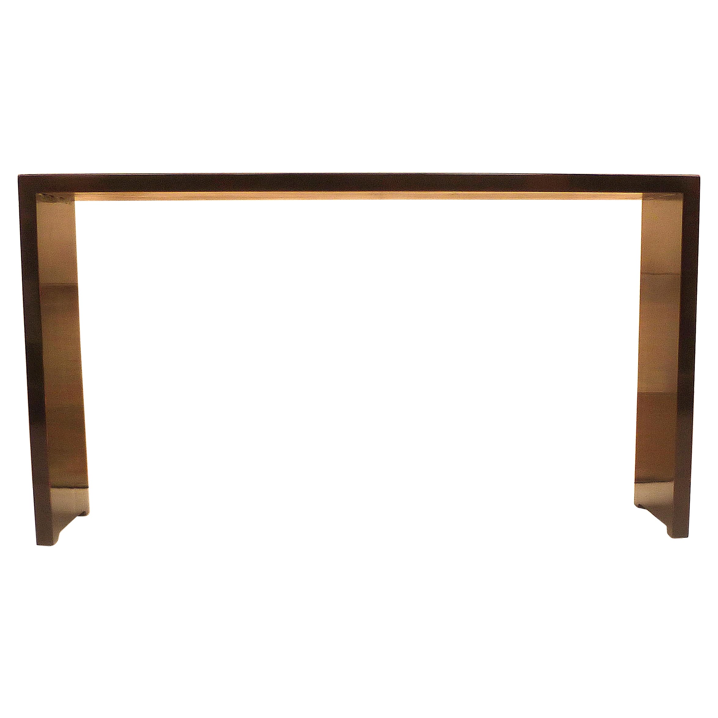 Fine Black Lacquer Console Table