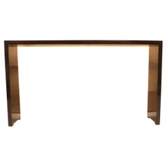 Fine Black Lacquer Console Table