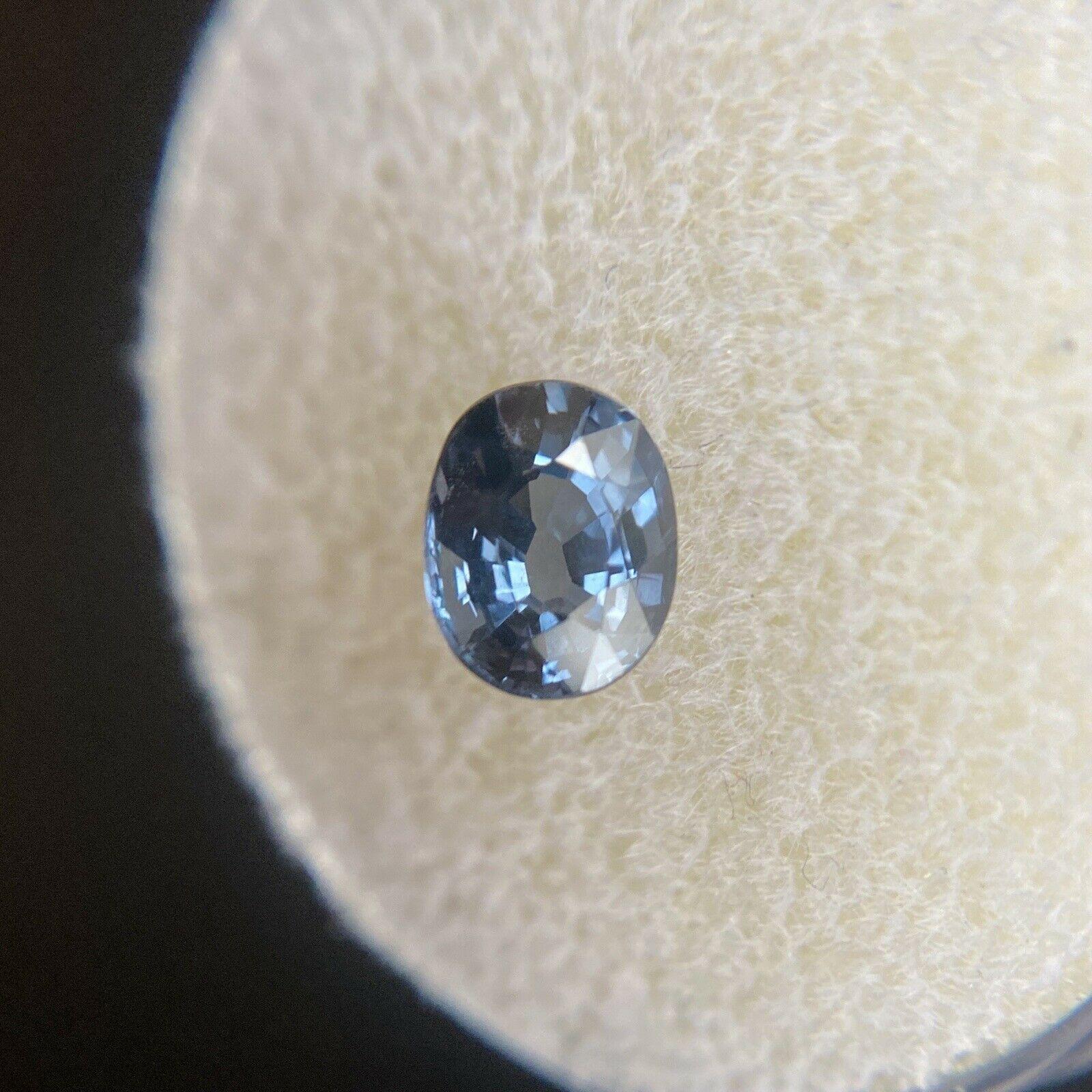 greyish blue gemstone