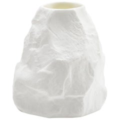 Fine Bone China Posy Vase Slip-Cast Hand Carved Plaster Models