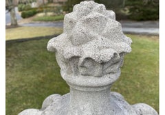 Fine British Style Cast Stone Garden Finial