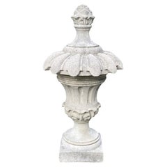 Fine British Style Cast Stone Garden Finial