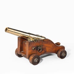 Fine Bronze 3-Stage Signal Cannon