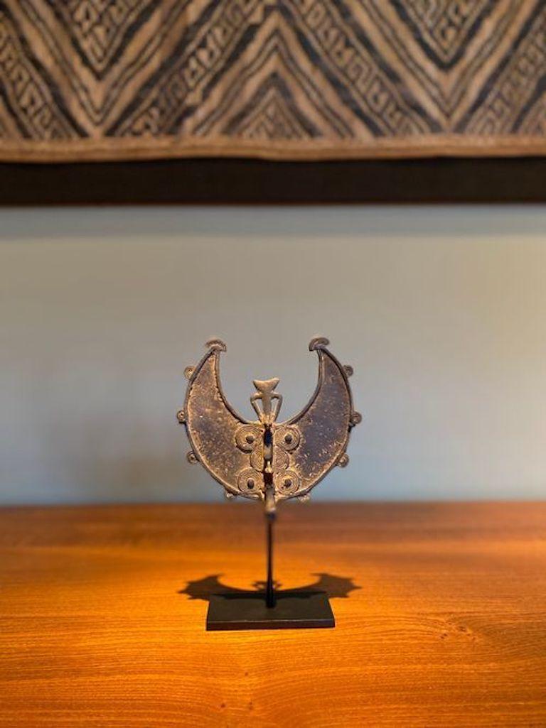 Colgante de bronce fino. Gan, Burkina Faso Bronce en venta