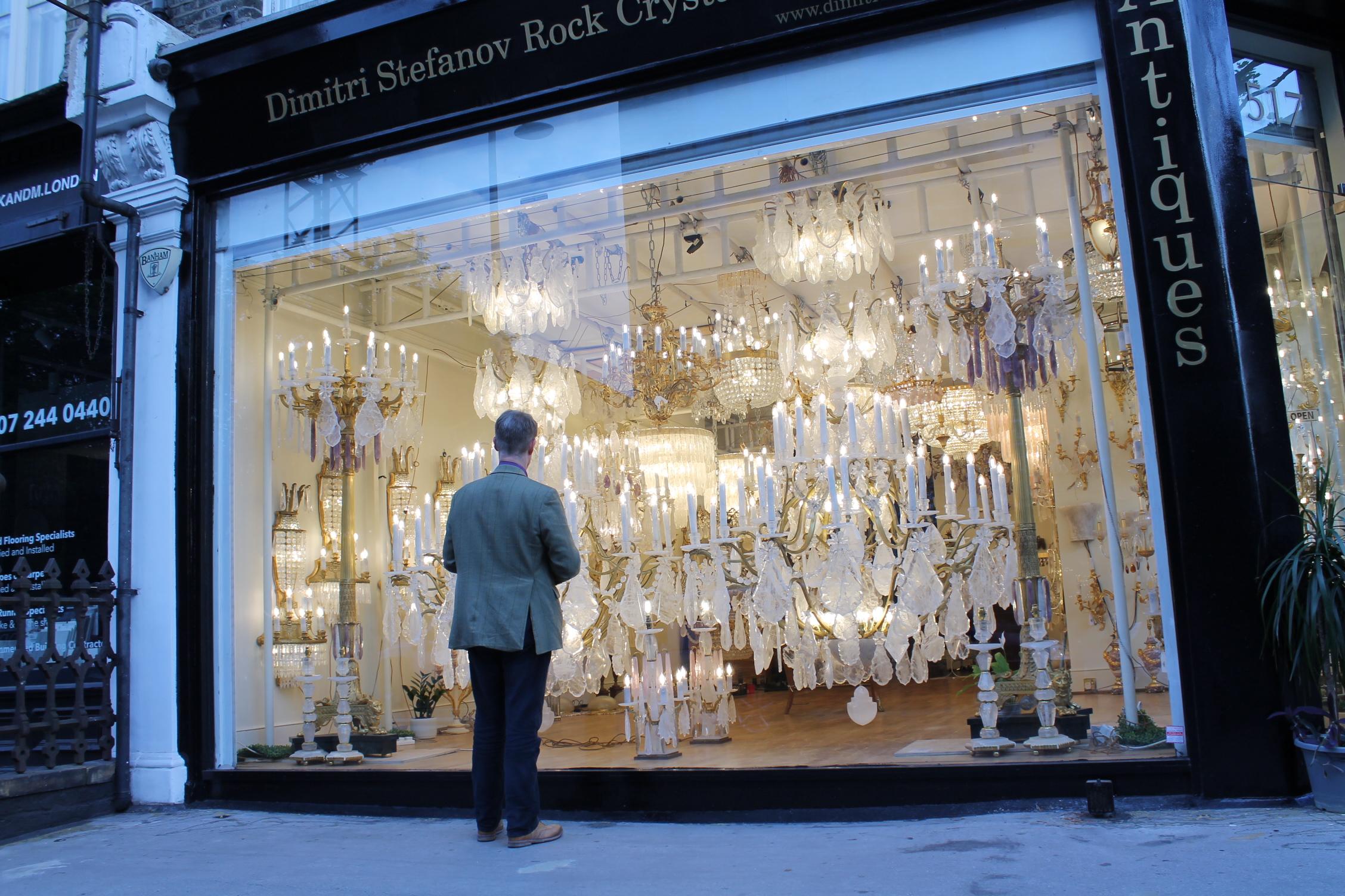 Lampadario stile impero Swan in bronzo e cristallo di rocca con 10 luci in vendita 3