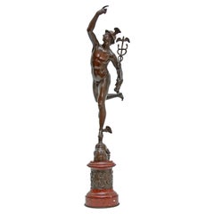 Fine Bronze Sculpture of Mercury an Exceptional Casting