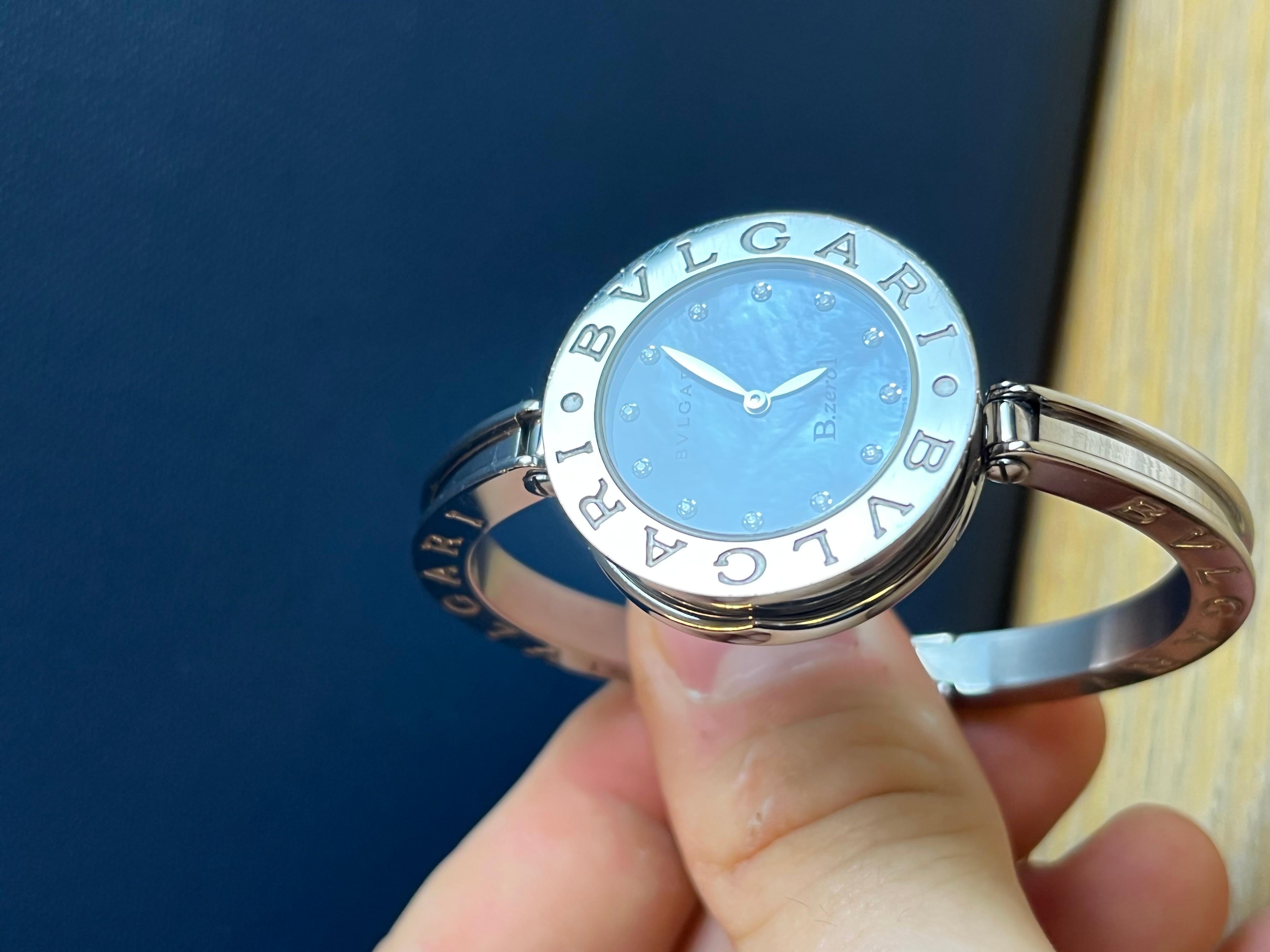 bvlgari watch bangle