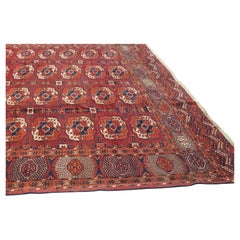 Antique Fine c. 1900 Tekke Main Carpet, Turkmenistan