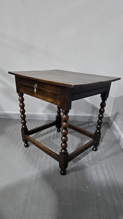 Fine C17th Oak Side Table