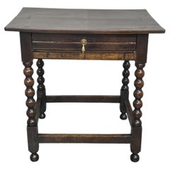 Fine C17th Oak Side Table