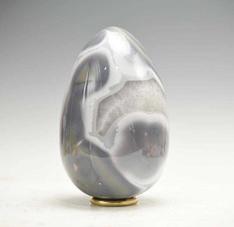 Fine Carved Agate Sculpture For Sale at 1stDibs