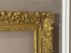 Fine Carved and Gilt French Frame, 18th C