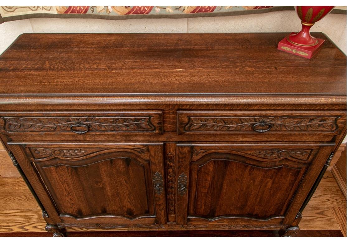 Fine Carved Country French Server For Sale 3