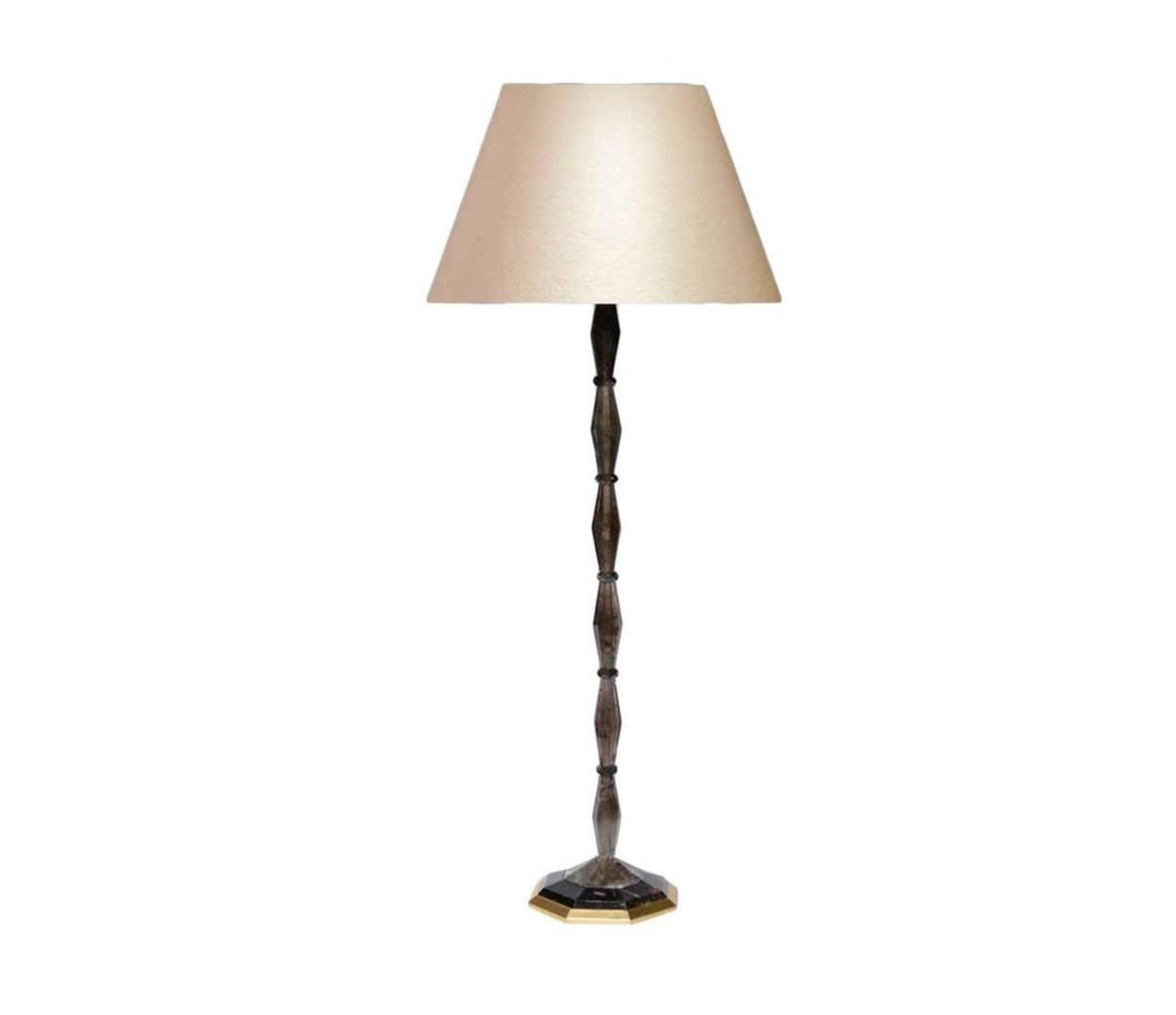 dark brown floor lamp