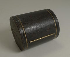 Fine Cased Pair of Antique English Sterling Silver Napkin Rings, Ferns