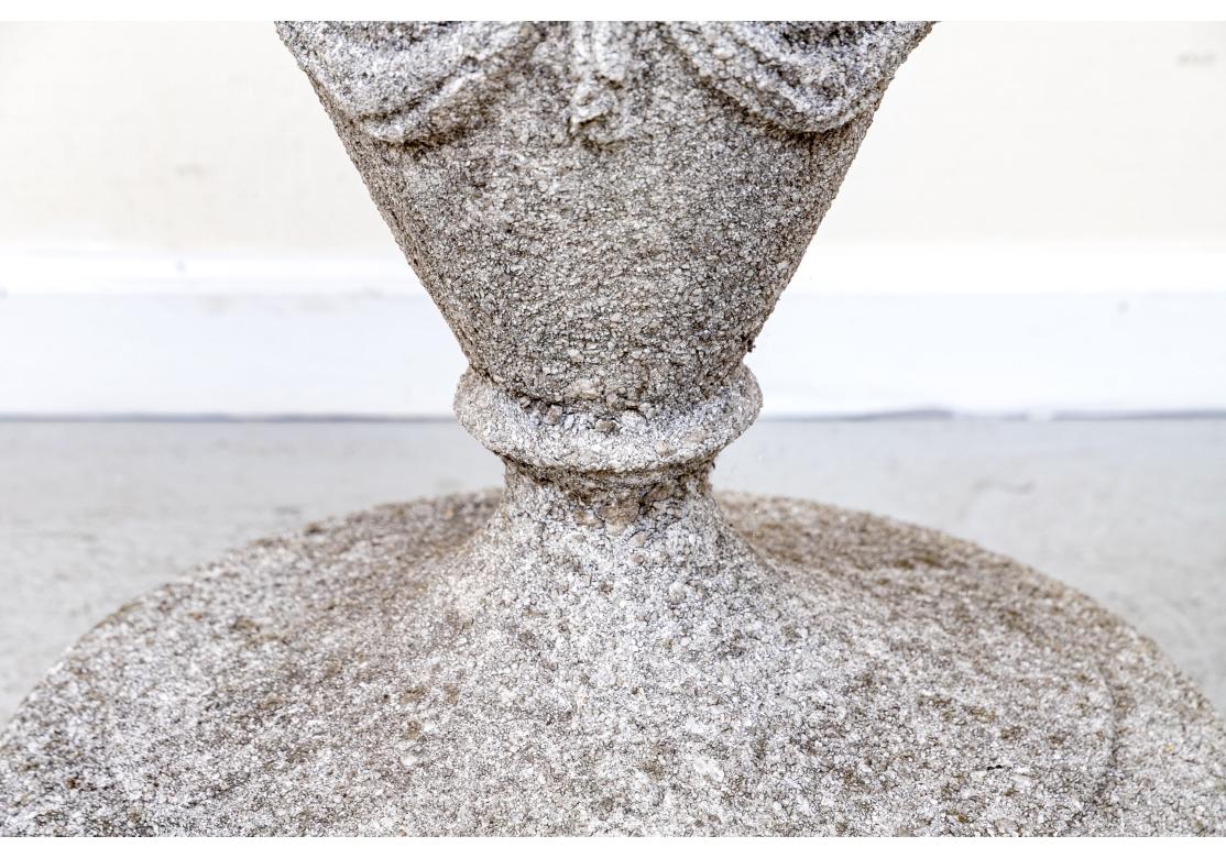 Fino Remate de Urna de Jardín de Piedra Fundida Piedra de molde en venta