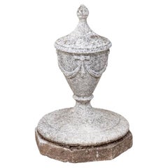 Fine Cast Stone Garden Urn Finial