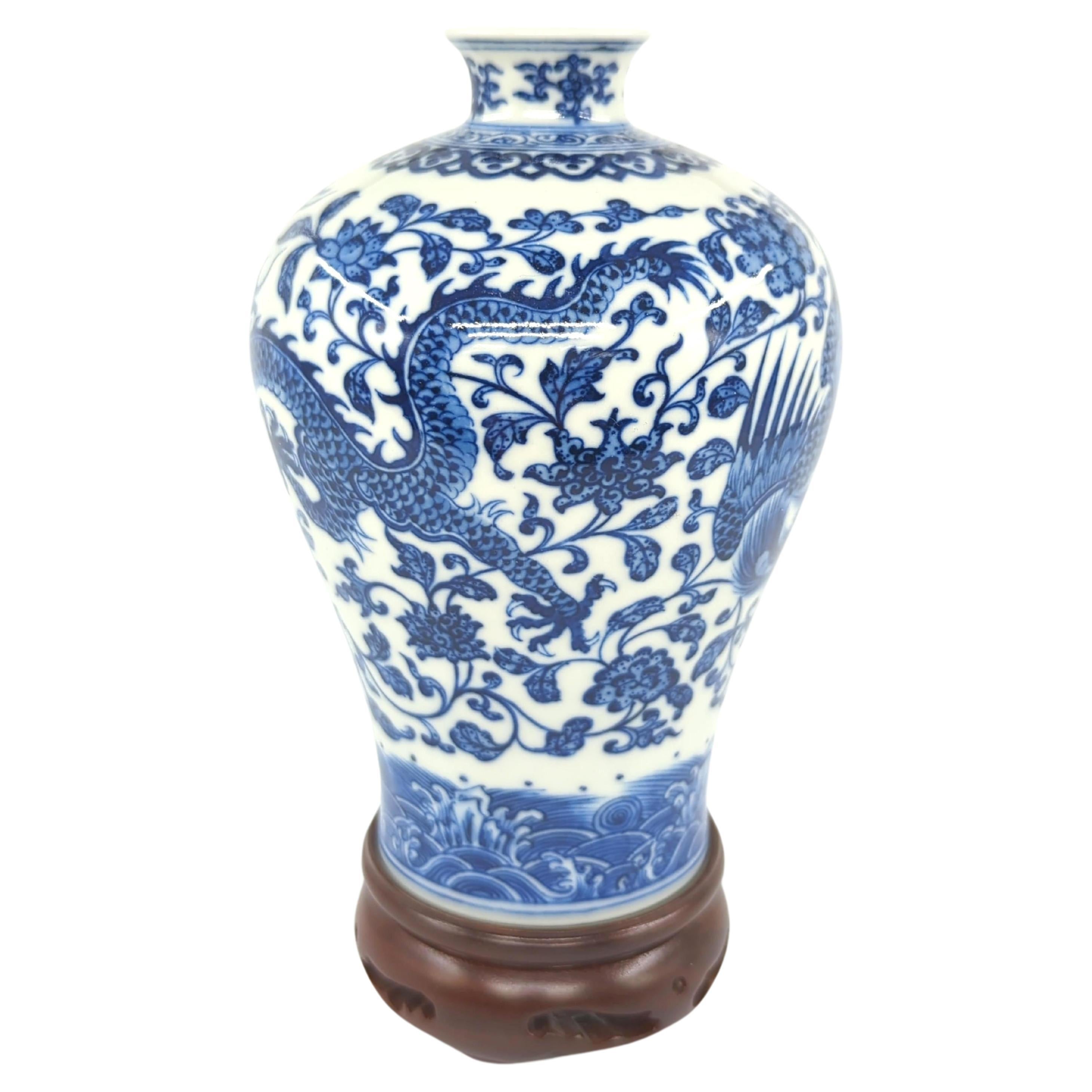 china blue fine porcelain vase
