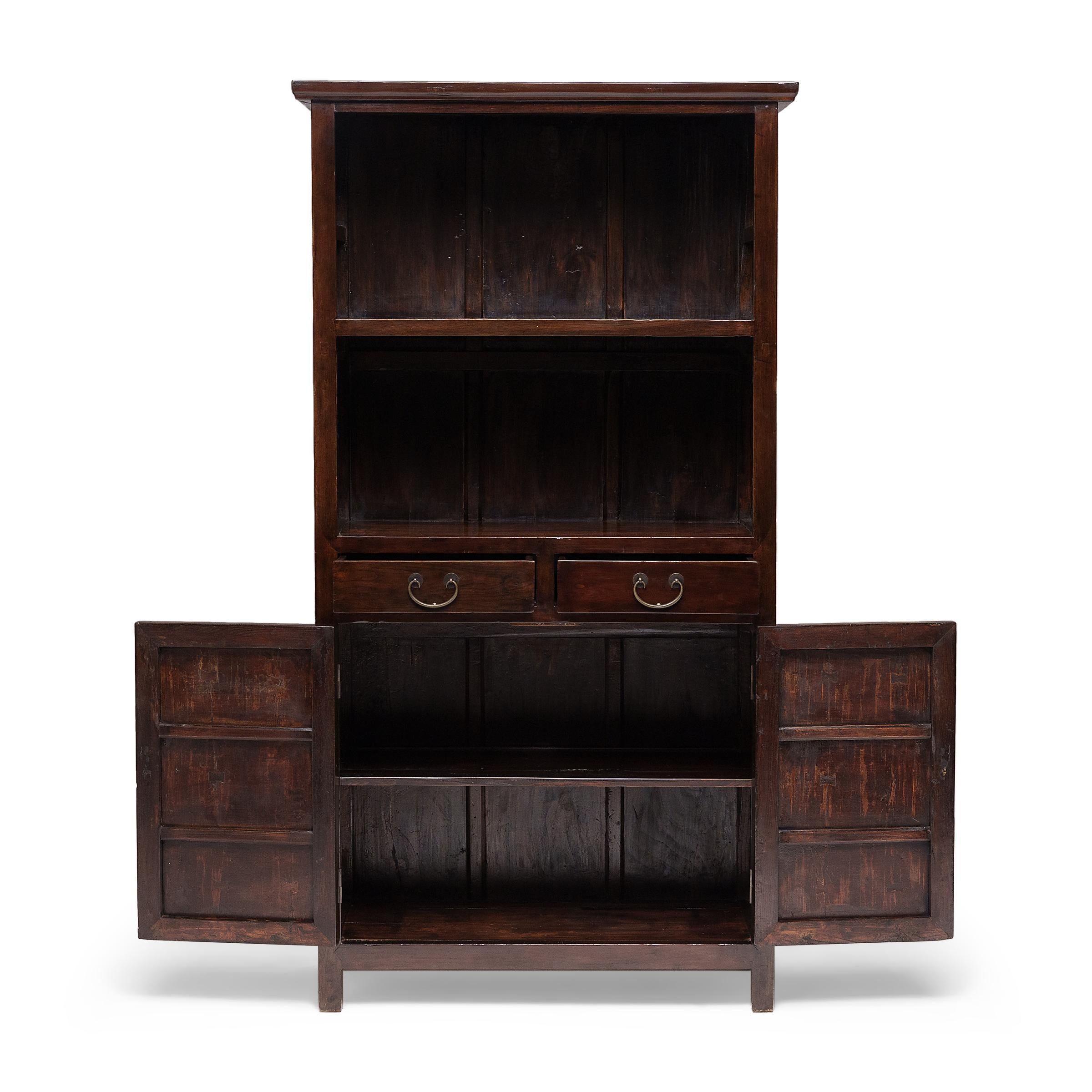 Qing Vitrine de lettré chinois, C.I.C. 1900 en vente