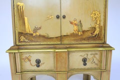 Fine Chinoiserie Decorated Bedside Cupboard Circa 1900