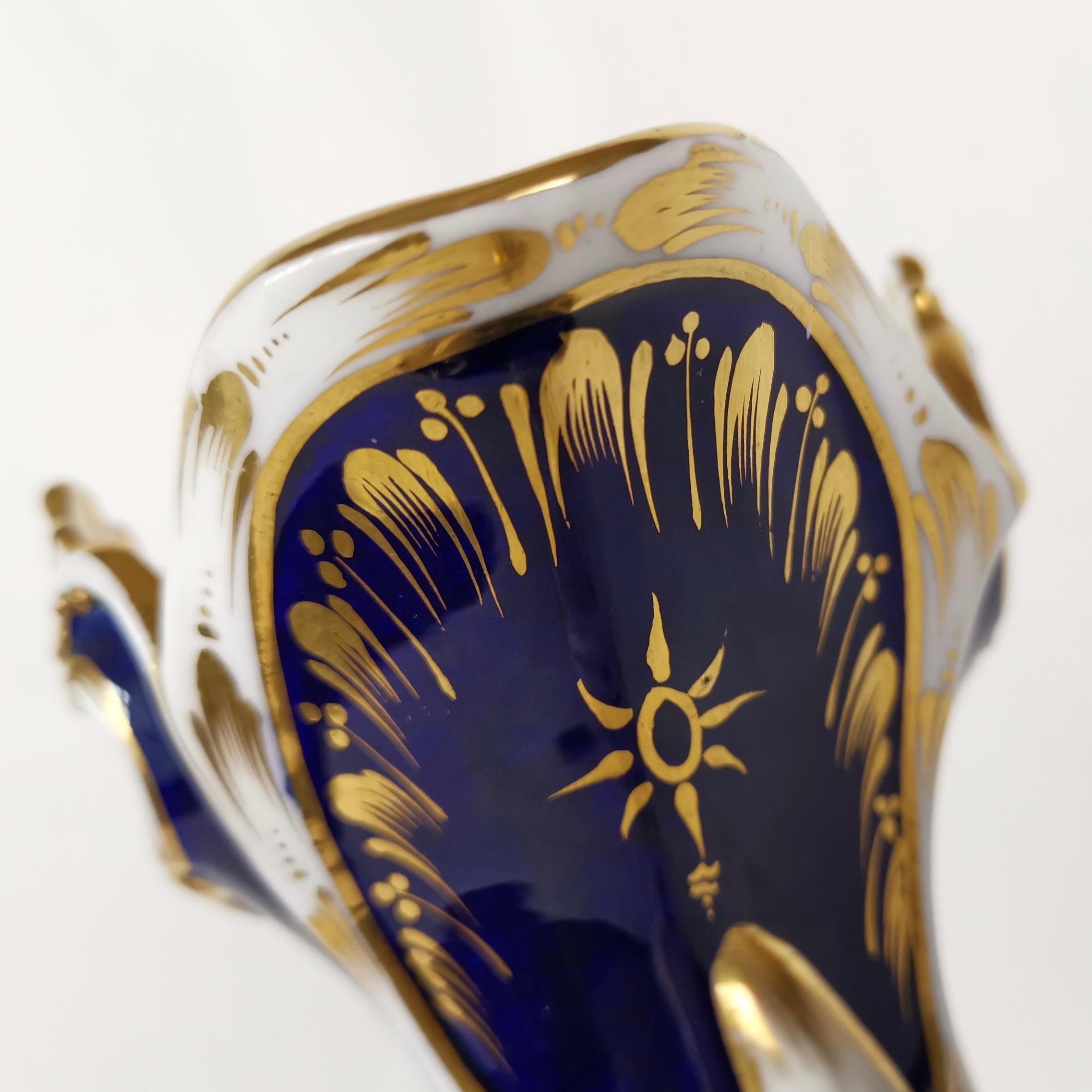 Fine Coalport Vase, Rococo Revival Style, circa 1835 5