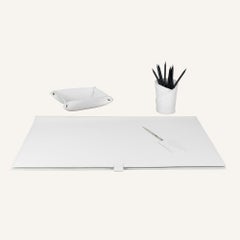 Joli ensemble complet d'accessoires de bureau ARISTOTELE, 4 pièces