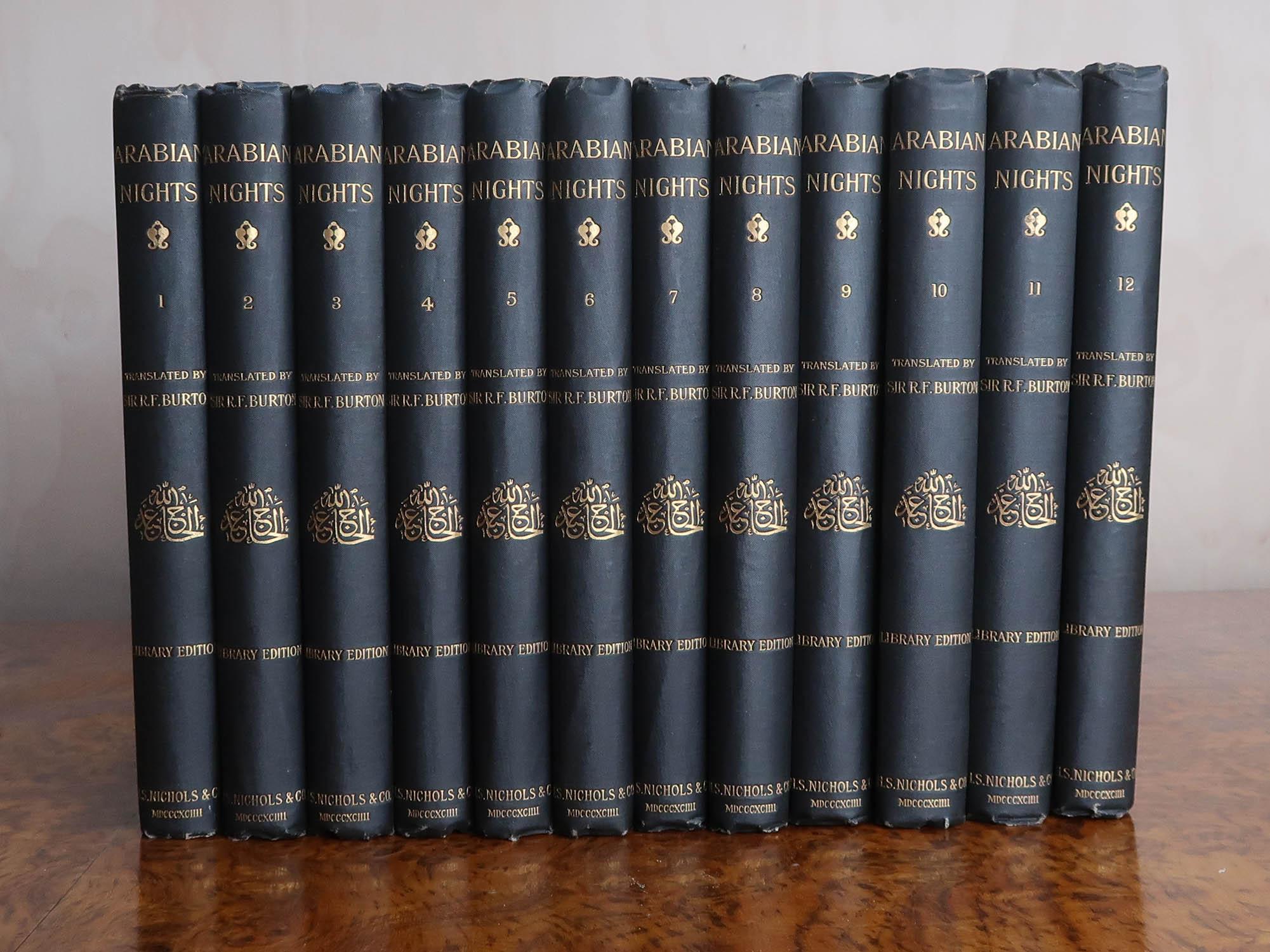 Fabuloso conjunto de libros

Publicado por H.S Nichols 1894

Encuadernado en tela con dorado. Asombroso adorno dorado de estilo islámico en la portada de cada libro

La medida siguiente se refiere a los 12 libros.

Envío gratuito al Reino