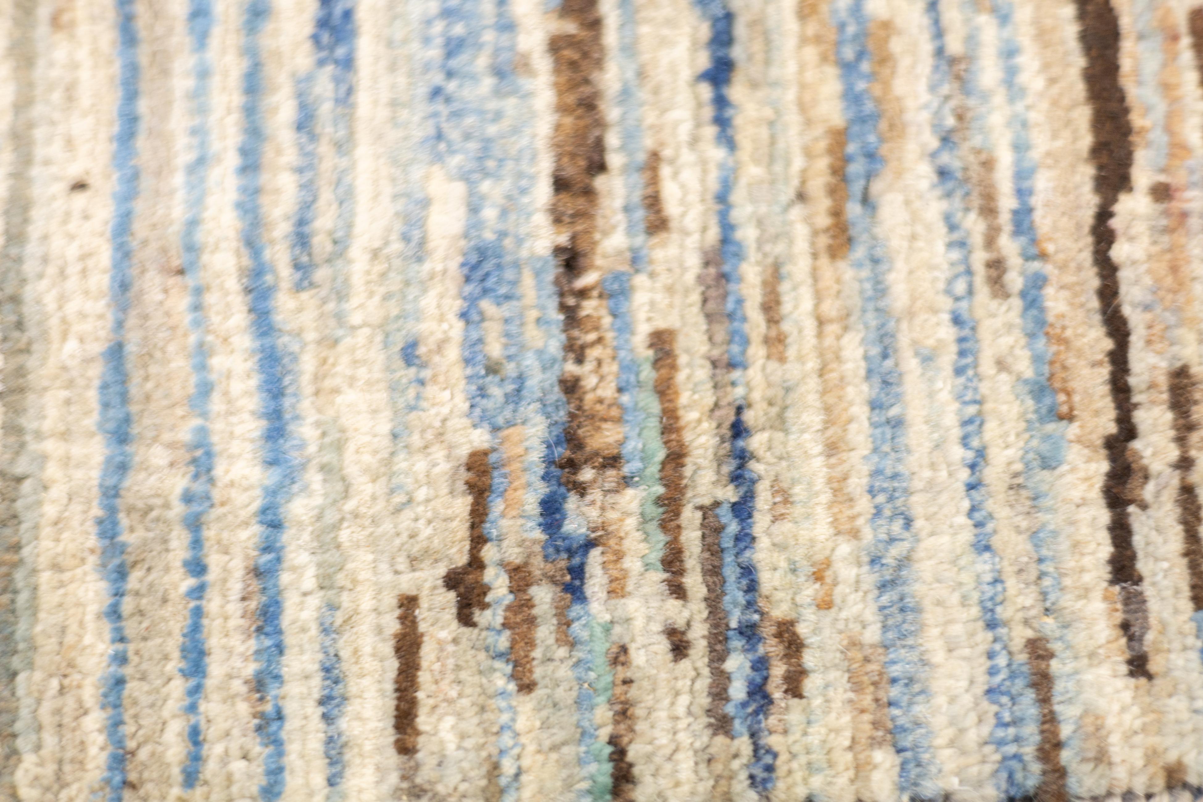 Fine Contemporary Gabbeh Wollteppich 8'3