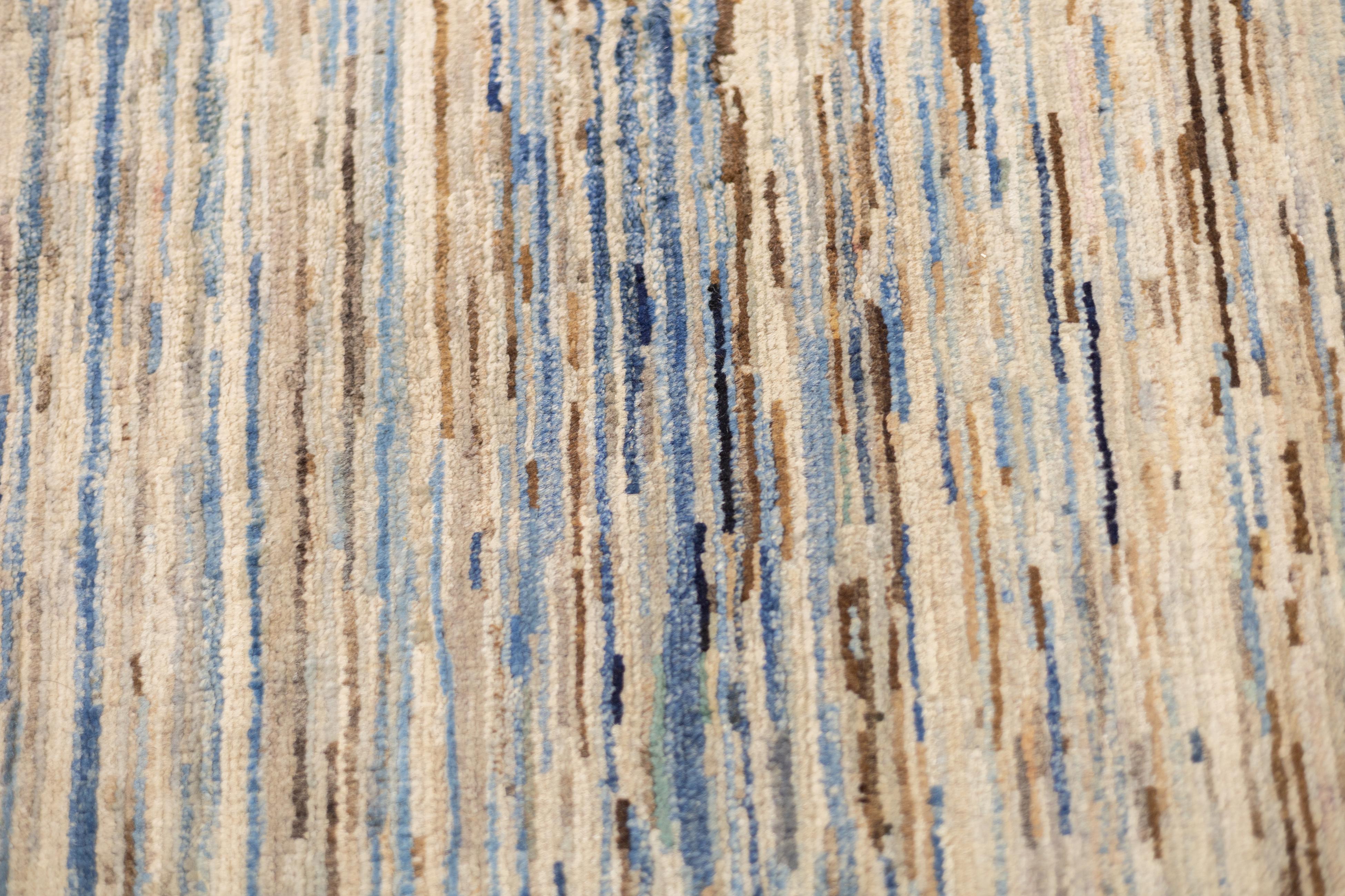 Fine Contemporary Gabbeh Wollteppich 8'3
