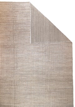 Fine Contemporary Oushak Wollteppich 9'0" x 12'1''
