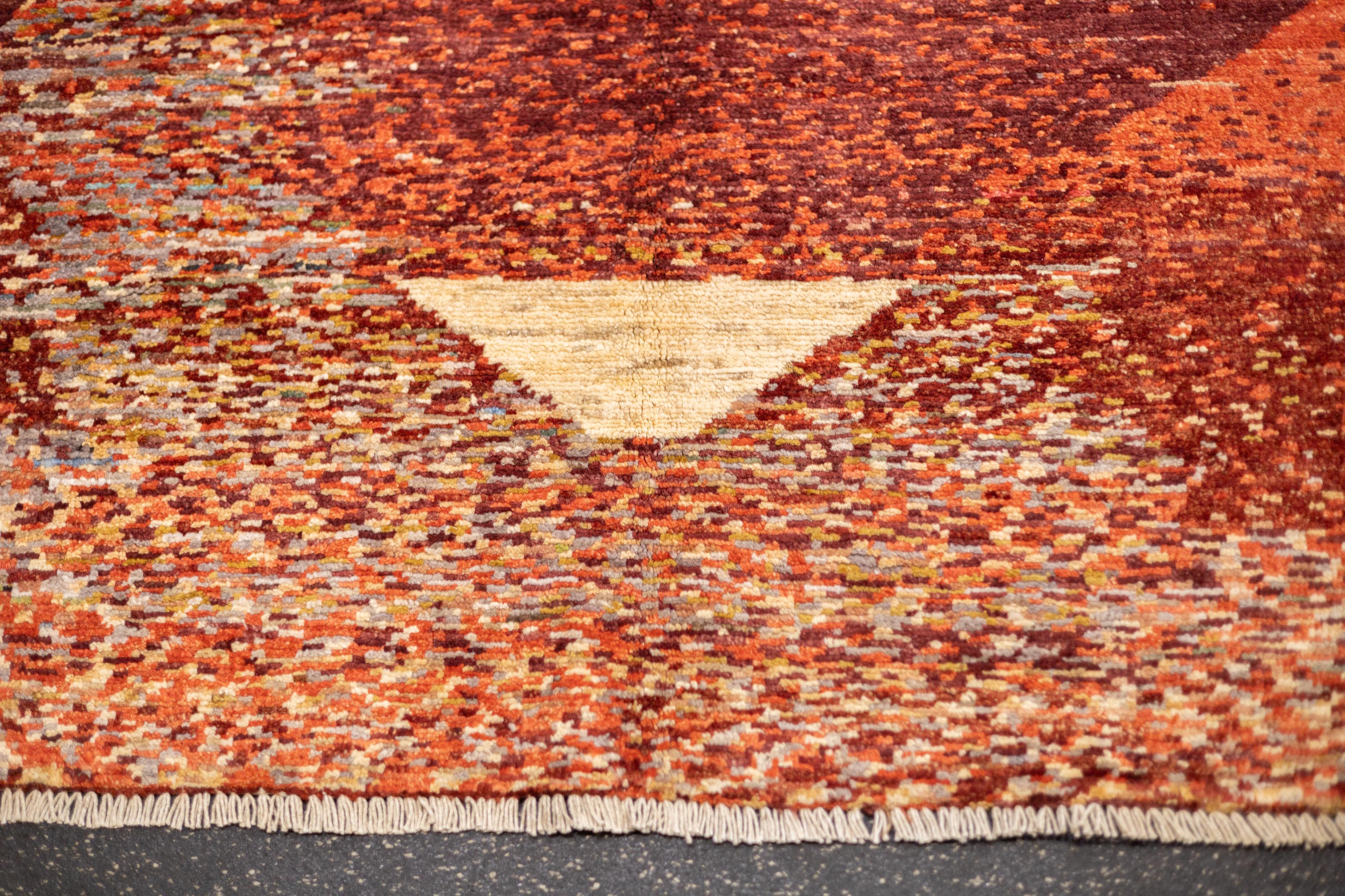 Turco Tappeto Fine Contemporary in Lana 10'0'' x 12'10'' in vendita
