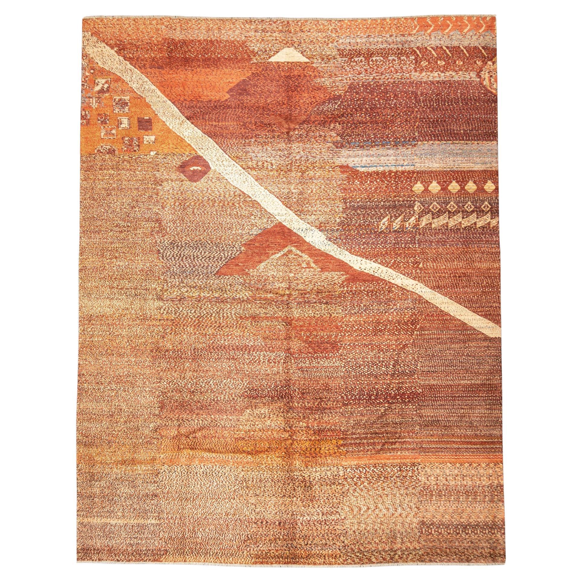 Fine Contemporary Wool Rug 10'0" x 12'10''