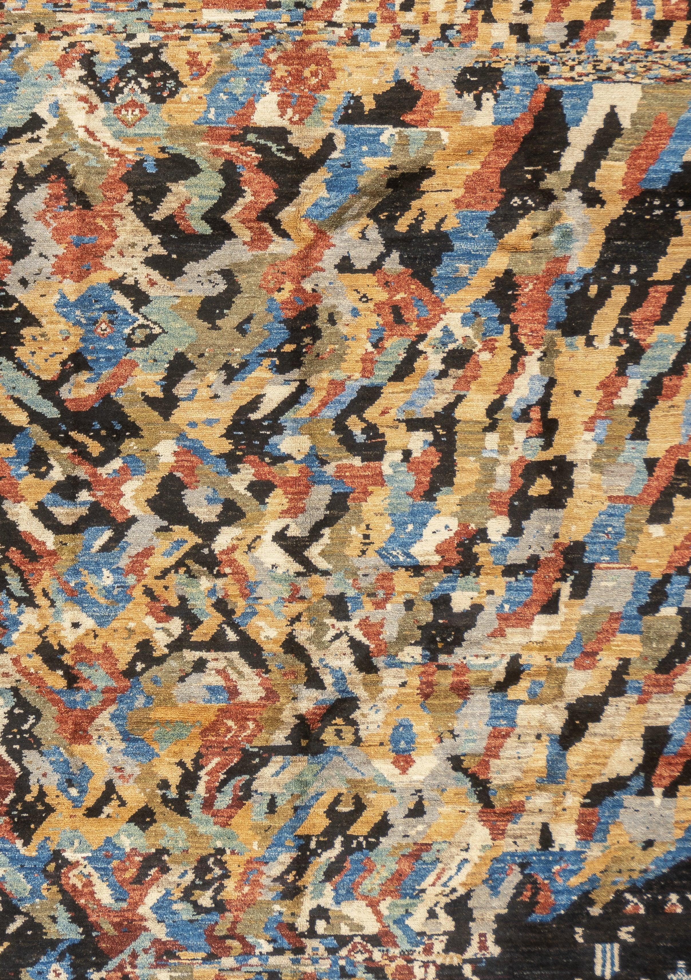 Turkish Fine Contemporary Wool Rug 5'5