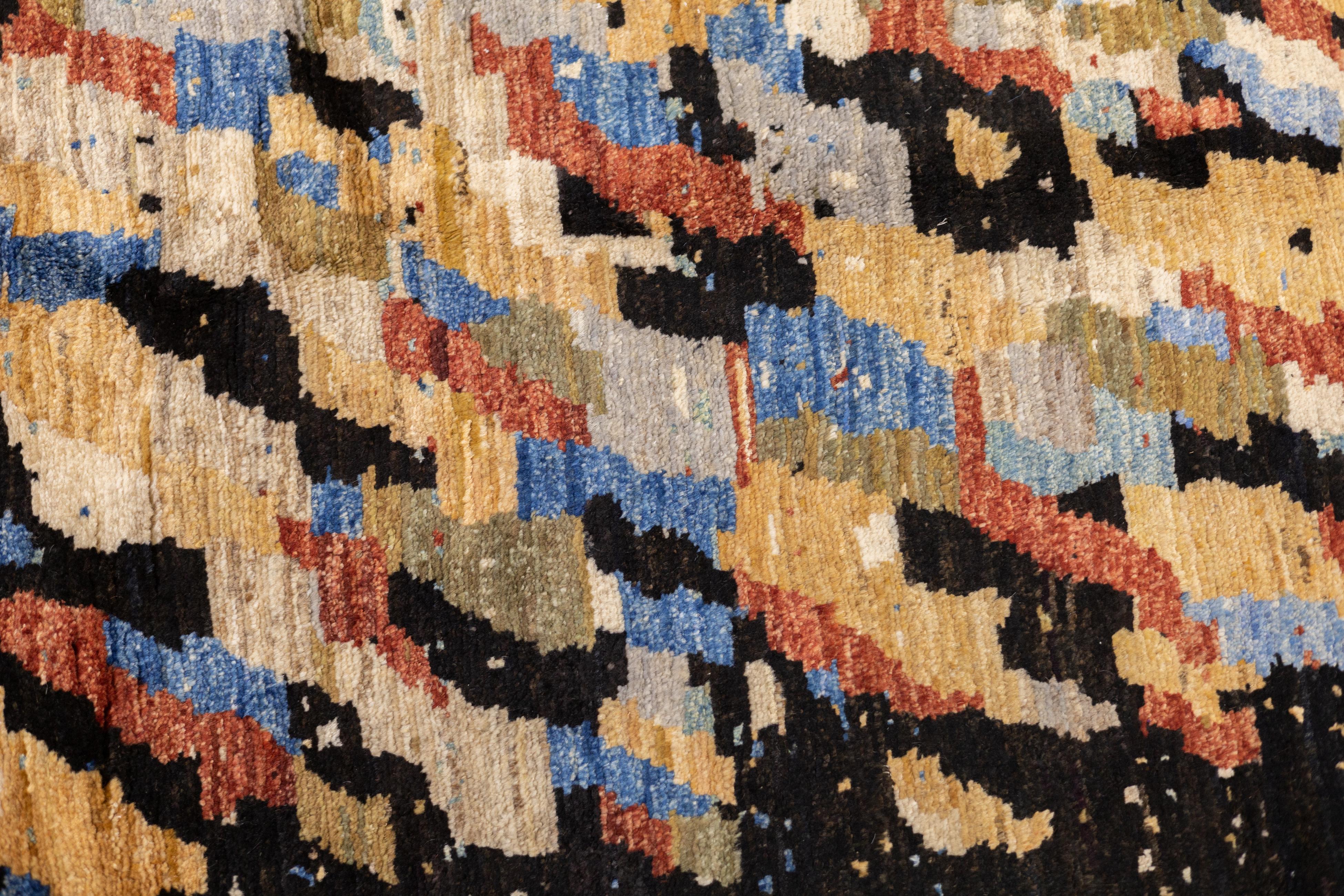 Fine Contemporary Wool Rug 5'5