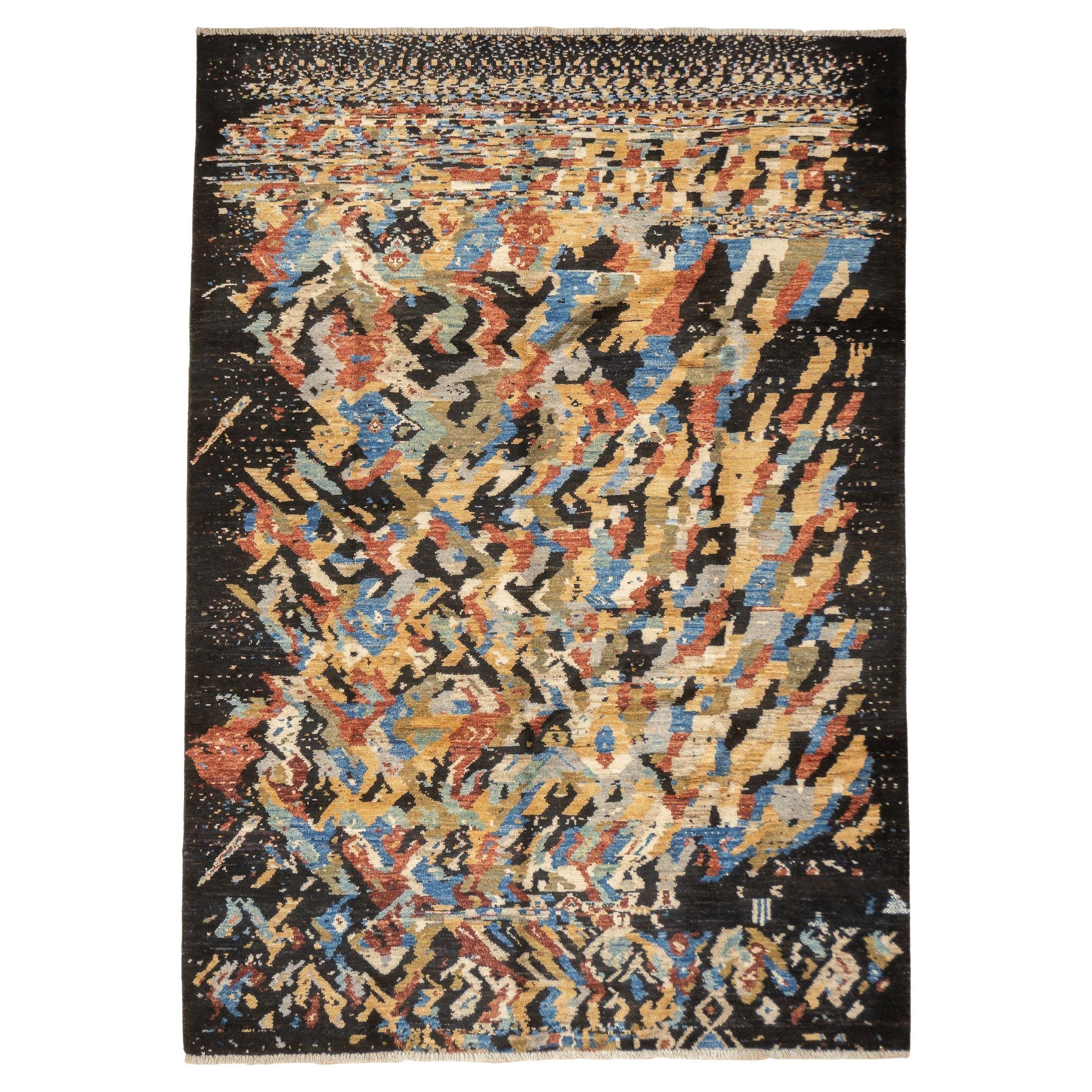 Fine Contemporary Wool Rug 5'5" x 7'8''