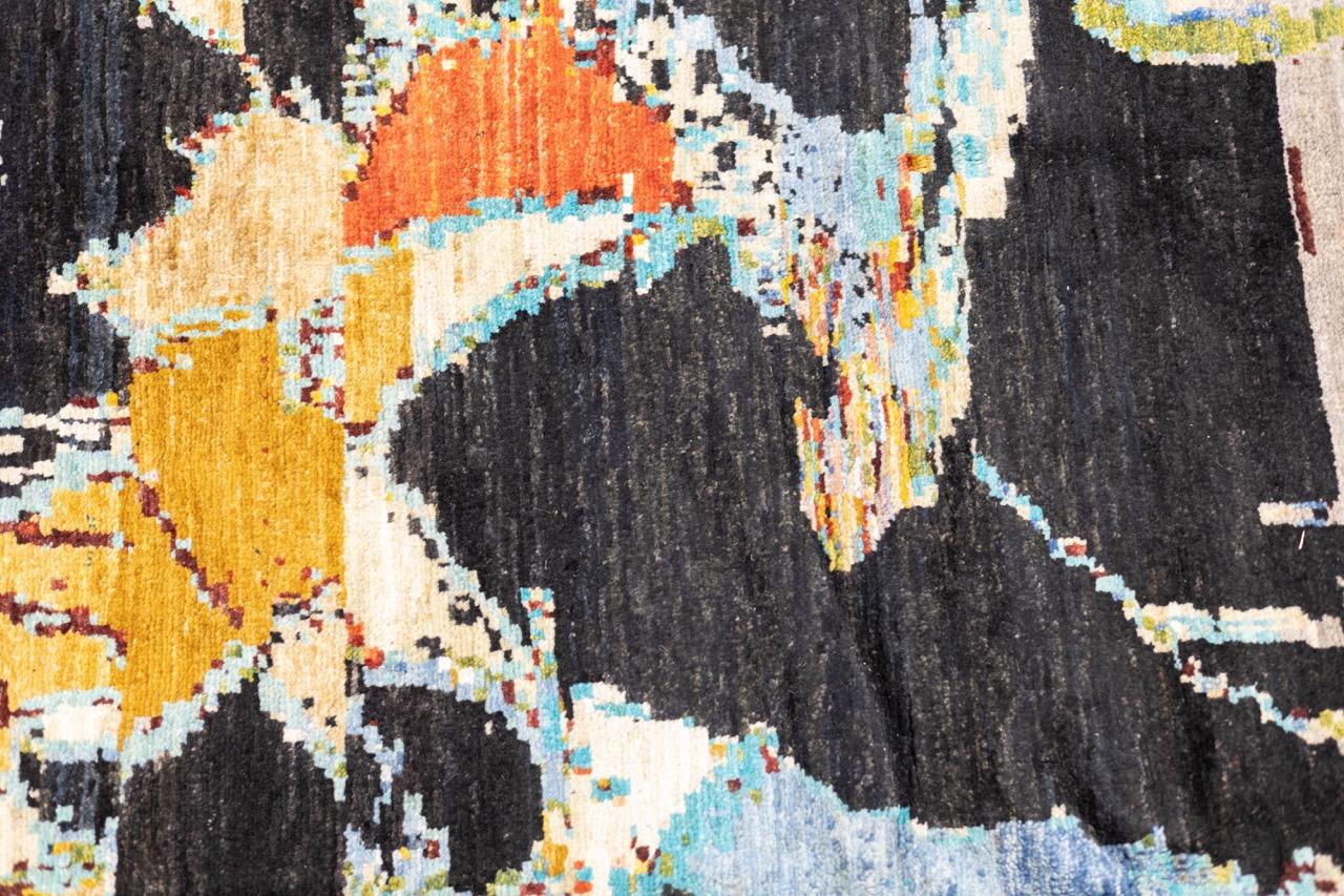 Tapis de laine contemporain 5'6