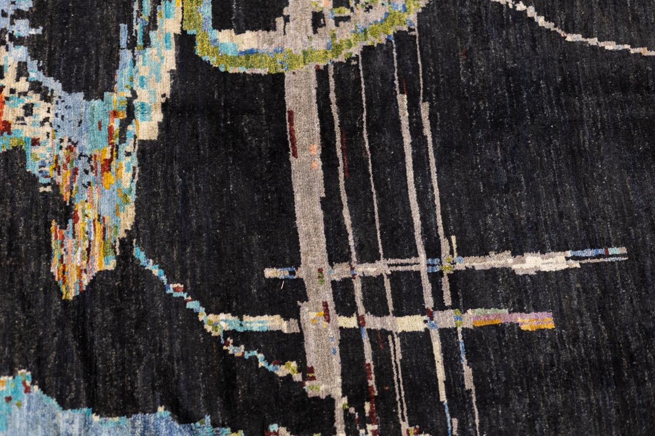 Tapis de laine contemporain 5'6
