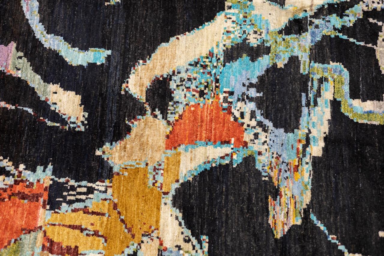 Tapis de laine contemporain 5'6